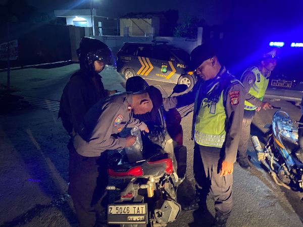 Gencar Lakukan Oprasi Kejahatan Jalanan Polsek Cikarang Pusat Ciptakan Situasi Aman Kondusif