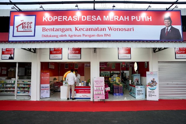 Gerai Koperasi Desa Merah Putih Di Desa Bentangan