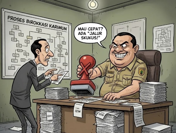 Ilustrasi Pengurusan Perizinan