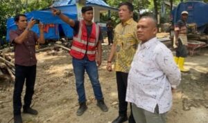 Ketua dan Wakil Ketua DPRD Madina Tinjau Proyek Infrastruktur Strategis di Payaloting