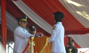 Bupati Karimun Pimpin Upacara HUT ke-80 RI di Coastal Area