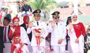 Perayaan HUT RI ke-80 di Sipirok Tapsel, Ribuan Warga Padati Alun-alun Pardomuan