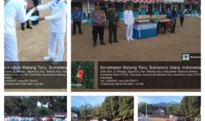 Ribuan Warga Antusias Meriahkan Upacara dan Parade Deville HUT RI ke-80 di Angkola Barat