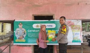 Polsek Padang Bolak Gelar Gerakan Pangan Murah di Paluta, Pererat Sinergi Polri dan Warga