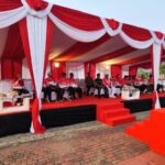 Kapolsek Cikarang Pusat Pimpin Pengamanan Fun Bike HUT RI ke-80 dan HUT Kabupaten Bekasi ke-75