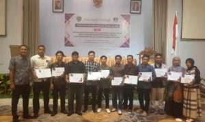 Ketua dan Pengawas Koperasi Merah Putih se-Kecamatan Angkola Sangkunur Ikuti Bimtek di Deli Serdang