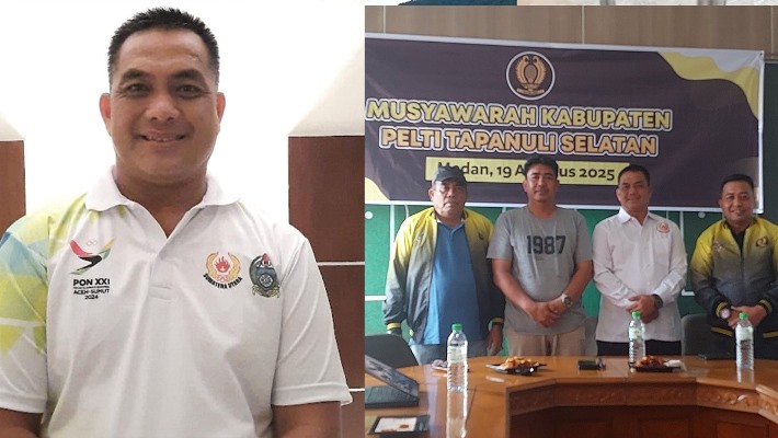 Ketua Koni Tapsel Hadiri Muskab Pelti 2025 2029 Di Medan Fajar Eko Terpilih Aklamasi
