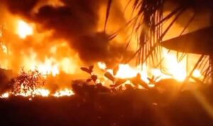 Kilang Minyak Ilegal di Muba Terbakar, Diduga Tewaskan Korban