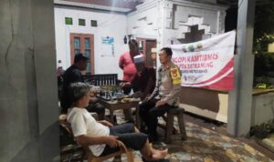 Ngopi Kamtibmas di Jayamukti, Polsek Cikarang Pusat Ajak Warga Perkuat Sinergi Cegah 3C