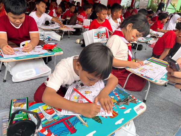 Pertamina Enduro Gelar Lomba Mewarnai Untuk Siswa Sd Pemenang Berkesempatan Nonton Motogp Mandalika