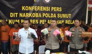 Polda Sumut Ungkap 238 Kasus Narkoba, Amankan Barang Bukti Rp52 Miliar Sepanjang 2025