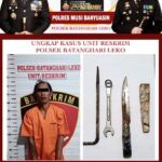 Polisi Bekuk Pelaku Pencurian Motor di Lubuk Bintialo, Ditemukan Bawa Senjata Tajam dan Kunci T Modifikasi