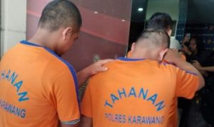 Polres Karawang Tangkap Komplotan Pencuri Bermodus Polisi Gadungan, Rampas Rp20 Juta