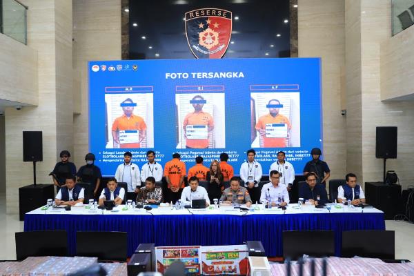 Polri Bongkar Sindikat Judi Online Internasional Amankan Rp164 Miliar Dan Blokir 76 Rekening