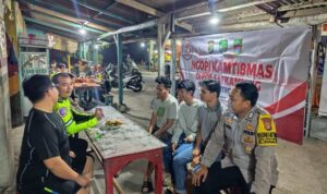Polsek Cikarang Pusat Gelar Ngopi Kamtibmas di Desa Hegarmukti, Ajak Warga Aktif Jaga Keamanan Lingkungan