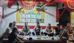 Polsek Cikarang Pusat Gelar Ngopi Kamtibmas di Sukamahi, Bahas Antisipasi Tawuran dan Curanmor