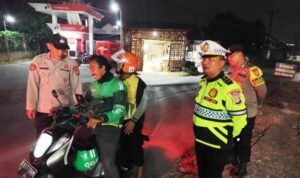 Polsek Cikarang Pusat Gelar Operasi Kejahatan Jalanan, Amankan Kendaraan Tanpa Surat