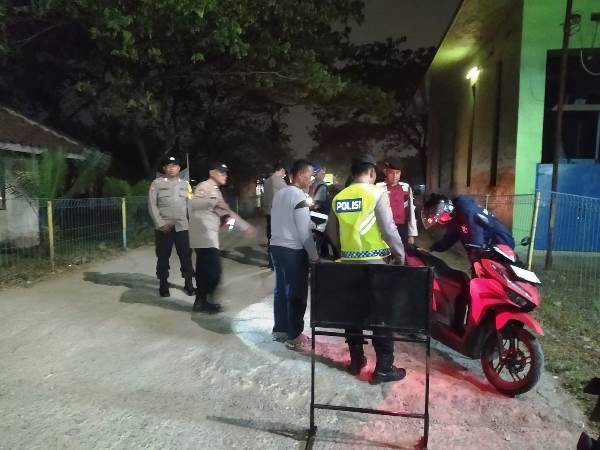 Polsek Cikarang Pusat Gelar Operasi Kejahatan Jalanan Di Perbatasan Karawang Bekasi