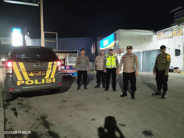 Polsek Cikarang Pusat Gelar Patroli Mobile Antisipasi Kejahatan Jalanan Dan Tawuran