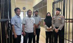 Pelaku Penipuan Barang Kredit di Anambas, RA, Akhirnya Dijebloskan ke Sel Tahanan