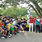 Ratusan Pelajar SD dan SMP Ikuti Lomba Lari 5K Meriahkan HUT ke-80 RI di Madina
