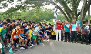 Ratusan Pelajar SD dan SMP Ikuti Lomba Lari 5K Meriahkan HUT ke-80 RI di Madina