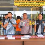 Residivis Pencurian dan Narkoba di Bandar Lampung Dibekuk Polisi Usai Gasak Dua Ponsel