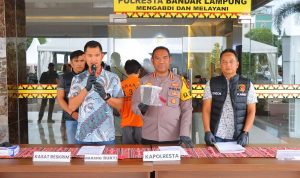 Residivis Pencurian dan Narkoba di Bandar Lampung Dibekuk Polisi Usai Gasak Dua Ponsel