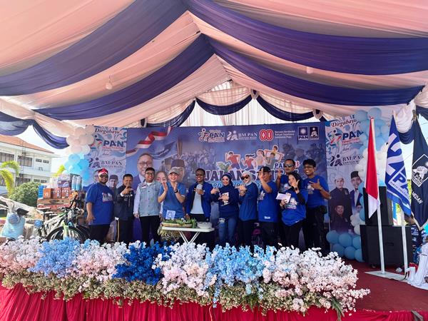 Semarak Jalan Santai Hut Pan Ke 27 Pan Teguhkan Komitmen Bersama Rakyat