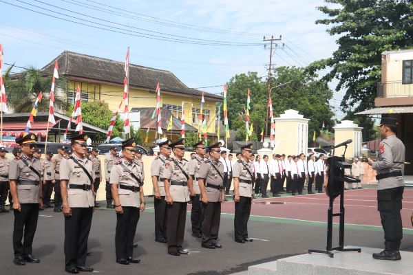 Sertijab Polres Lahat