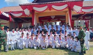 Upacara HUT RI ke-80 di Kecamatan Batang Angkola Berlangsung Khidmat, Antusias Masyarakat Tinggi