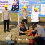 Wakapolres Metro Bekasi Hadiri Peresmian dan Groundbreaking SPPG Polri Terpusat Secara Virtual