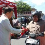 Sambut HUT RI ke-80, Pemkab Tapanuli Selatan Bagikan 500 Bendera Merah Putih di Sipirok