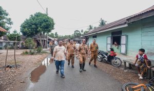 Jelang Panen Raya, Plt Sekda Padangsidimpuan Tinjau Lahan Pertanian di Manunggang Jae