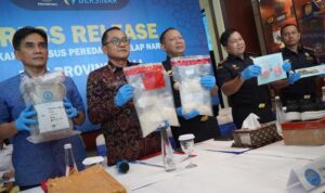 Bea Cukai Ngurah Rai Bersama BNNP Bali Bongkar Jaringan Narkoba Ukraina dan Spanyol