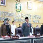 Bupati Madina Sampaikan Empat Ranperda pada Rapat Paripurna DPRD