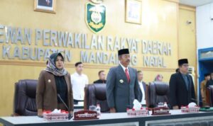 Bupati Madina Sampaikan Empat Ranperda pada Rapat Paripurna DPRD