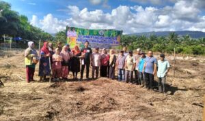 Camat Angkola Sangkunur Apresiasi Program Ketahanan Pangan di Desa Malombu