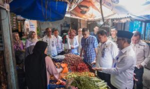 Strategi Kendalikan Inflasi, Wali Kota Padangsidimpuan Tinjau Harga Pangan di Pasar Ucok Kodok dan Pasar Saroha