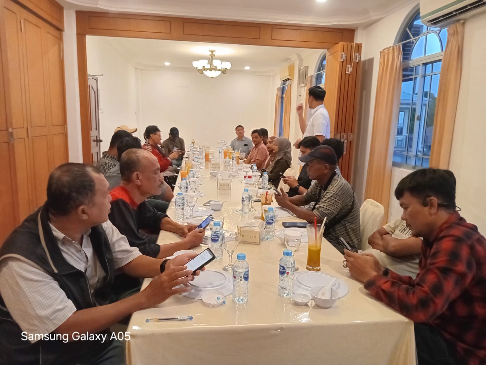 BPJS Ketenagakerjaan Tanjungpinang mengadakan media gathering bersama awak media di Restoran Sei Nam