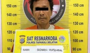 Satresnarkoba Tapsel Bekuk Pengedar Sabu Asal Padangsidimpuan