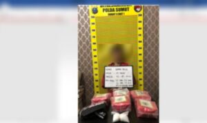 Polda Sumut Gagalkan Peredaran 4,1 Kg Sabu di Hotel Golden Eleven Medan