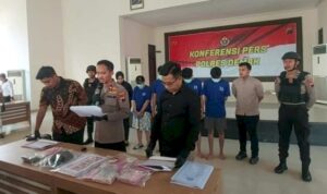 Edarkan Rp5 Juta Uang Palsu, Empat Pelaku Satu Keluarga Ditangkap Polres Demak