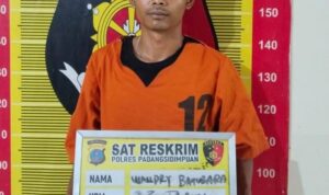 Pria 21 Tahun di Padangsidimpuan Ditangkap Usai Aniaya Istri Siri Hingga Luka Parah