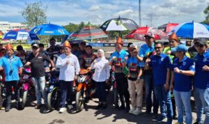 Road Race Sumatera Cup Prix 2025 Ramaikan Sirkuit Manggul, 353 Starter dari 17 Provinsi Bersaing