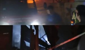 Cepat Tanggap, Damkar Lahat Padamkan Api Rumah di Samping Pertamina
