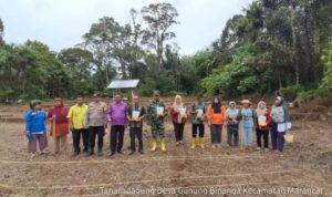 Pemkab Tapsel dan Desa se-Kecamatan Marancar Kompak Sukseskan Program Ketahanan Pangan