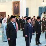 Presiden Prabowo Umumkan Reshuffle: Djamari Chaniago Menko Polkam, Erick Thohir Pimpin Kemenpora