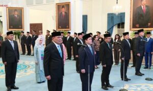 Presiden Prabowo Umumkan Reshuffle: Djamari Chaniago Menko Polkam, Erick Thohir Pimpin Kemenpora