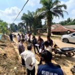 Tim Monev Kecamatan Tungkal Jaya Tinjau Realisasi Fisik Dana Desa 2025 di Berlian Jaya